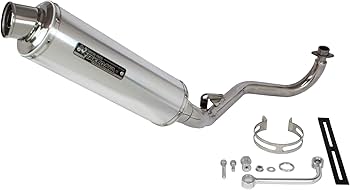 Amazon | スペシャルパーツ武川(TAKEGAWA) ボンバーマフラー モンキー