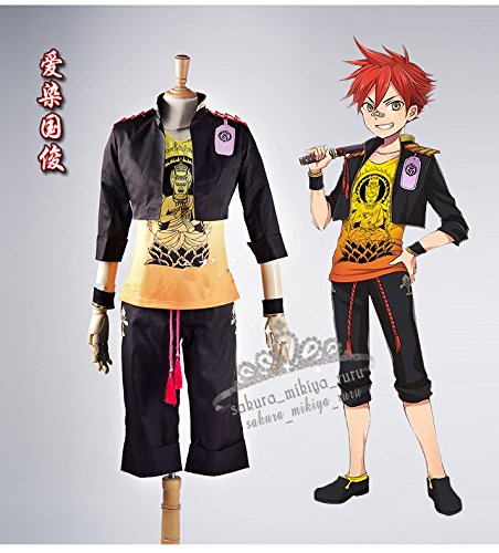 Amazon.co.jp: 刀剣乱舞 愛染国俊 コスプレ衣装 オーダーサイズ可能
