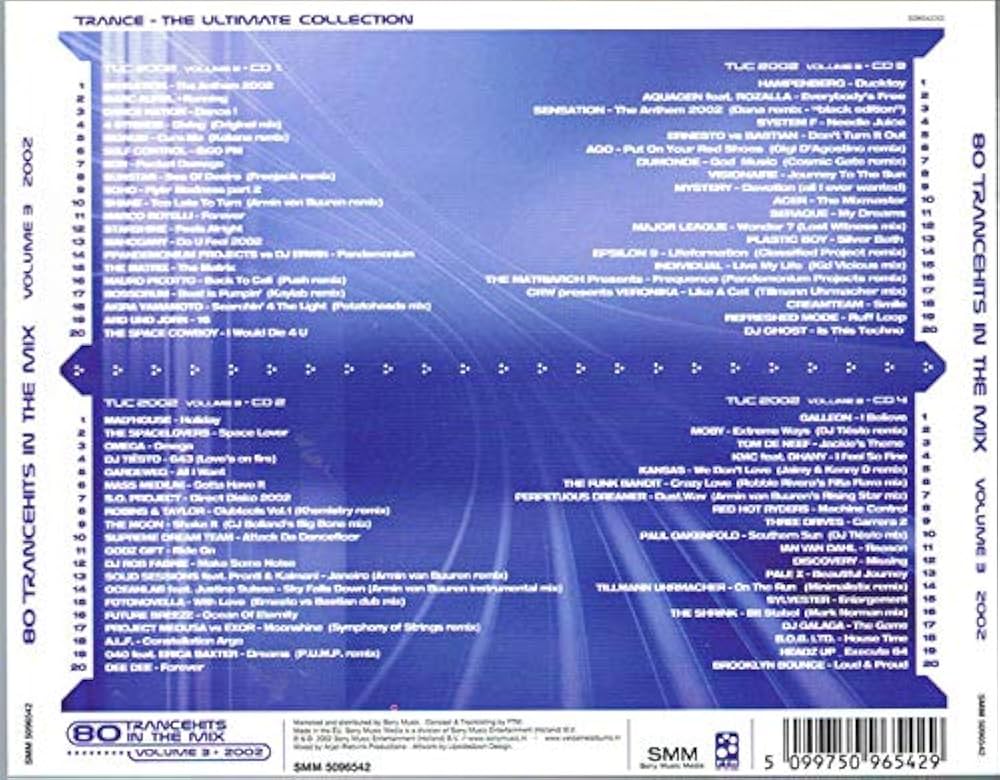 Trance: The Ultimate Collection 2002, Vol.3 - Amazon.com Music