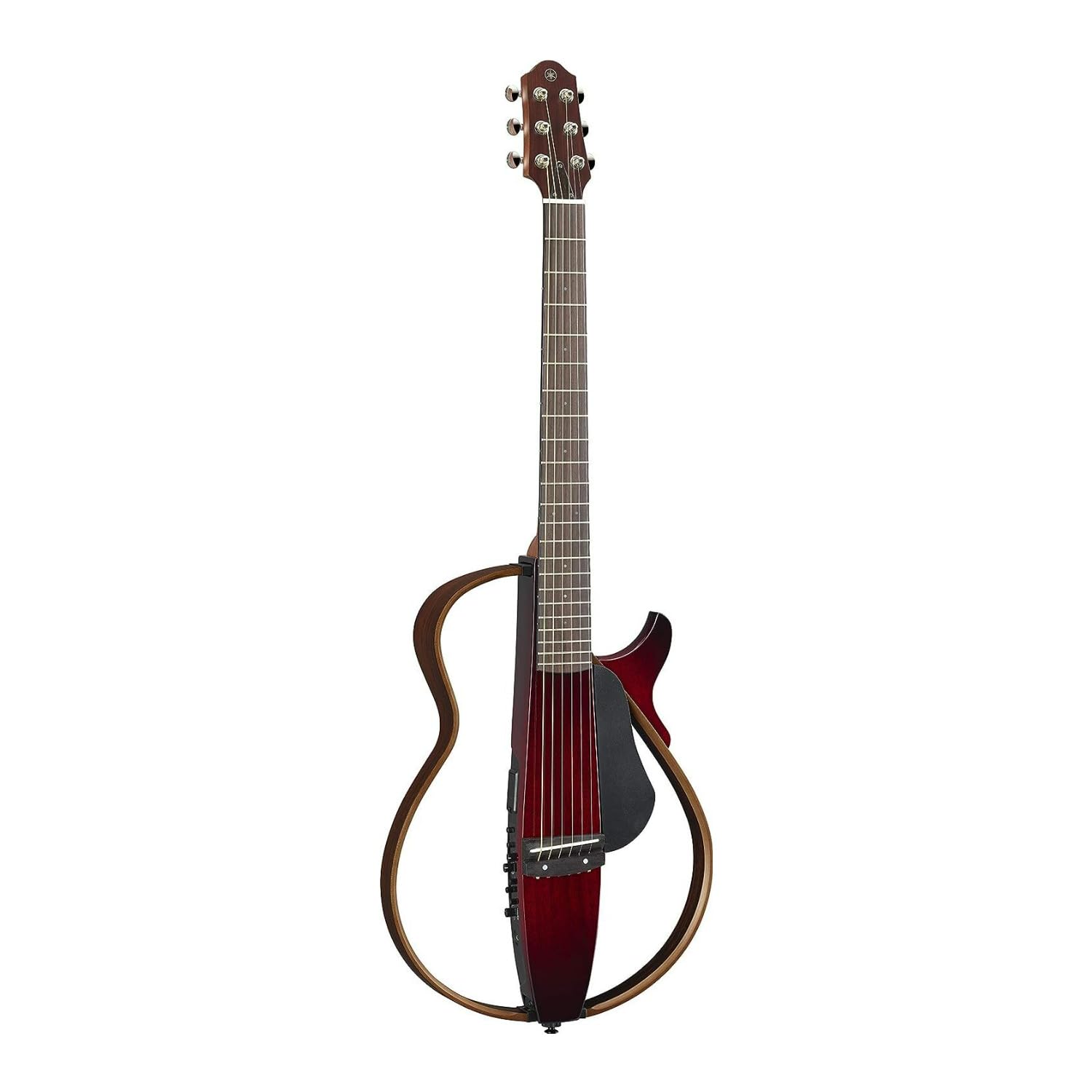 Amazon.com: Yamaha SLG200S CRB Steel String Silent Guitar with