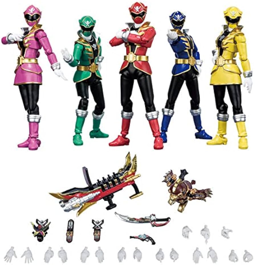 Amazon.co.jp: SHODO SUPER 海賊戦隊ゴーカイジャー1 (フィギュア5体 +