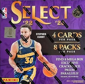 Amazon | NBA 2022-23 Panini Select Basketball Card Mega Box