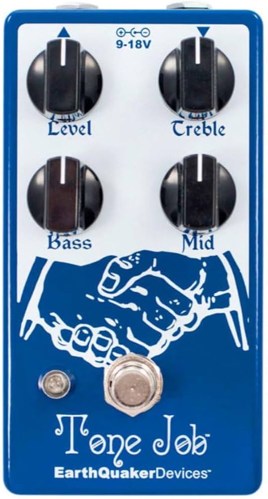 Amazon.com: EarthQuaker Devices Tone Job V2 EQ and Boost Guitar
