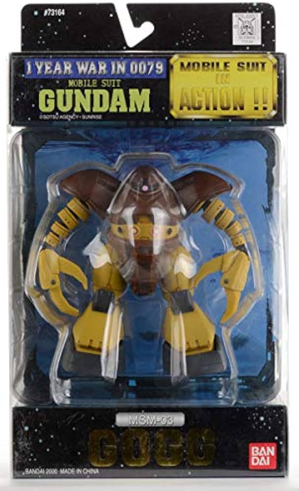 Amazon.com: Gundam Mobile Suit Gogg MSM-03 Action Figure by Bandai