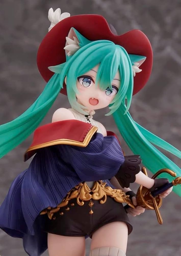 Amazon.co.jp: 初音・ミク Wonderland フィギュア 長靴を履いた猫 全1