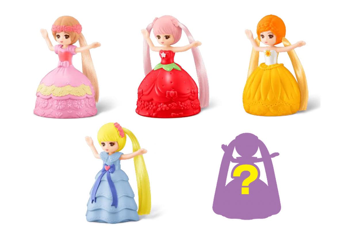 Amazon.co.jp: リカちゃん ハッピーセット 第2弾 全5種セット 2022年