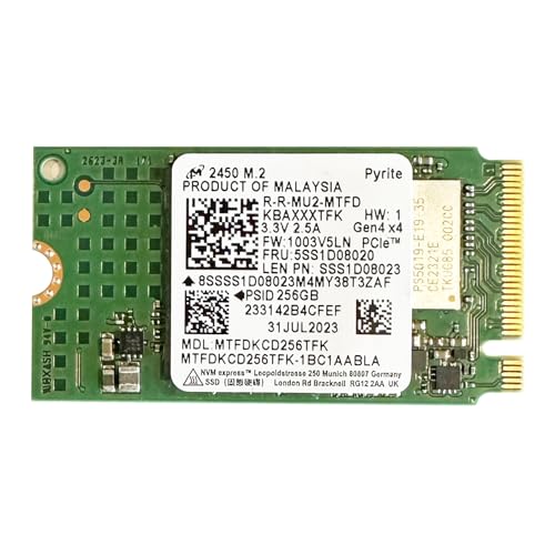 Amazon | OEM Micron 256GB M.2 PCI-e GEN 4X4 NVME SSD 内蔵ソリッド