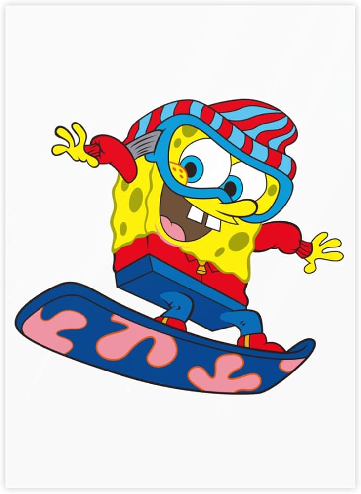 Amazon.co.jp: クリスタルステッカー 防水 スポンジボブ ステッカー