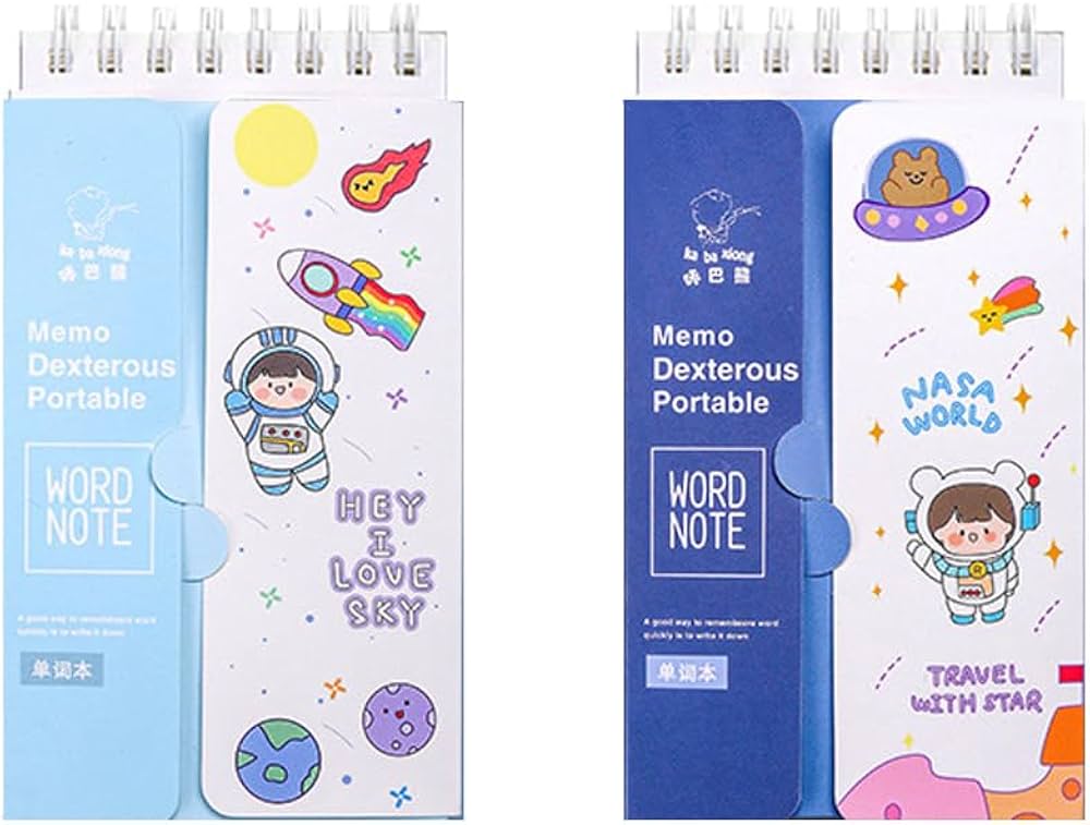 Amazon | 学習帳 単語帳 暗記カード かわいい カバくま 遮る可能な単語