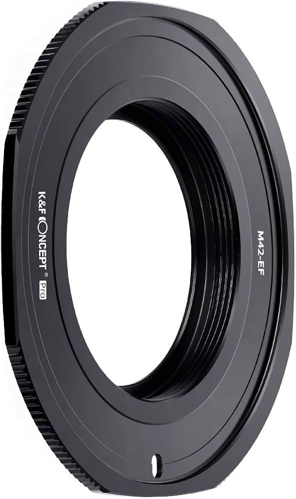 Amazon.com : K&F Concept M42 to EOS Adapter, Updated Lens Mount