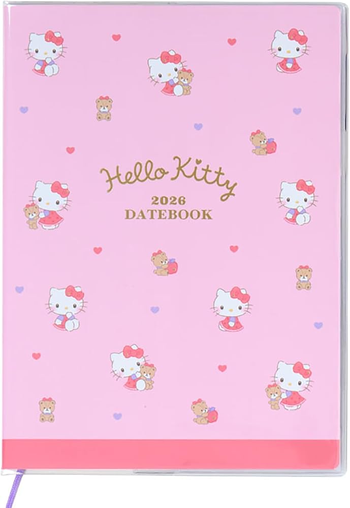 Amazon.co.jp: サンリオ(SANRIO) A5デイトブック 2026 ハローキティ 紙