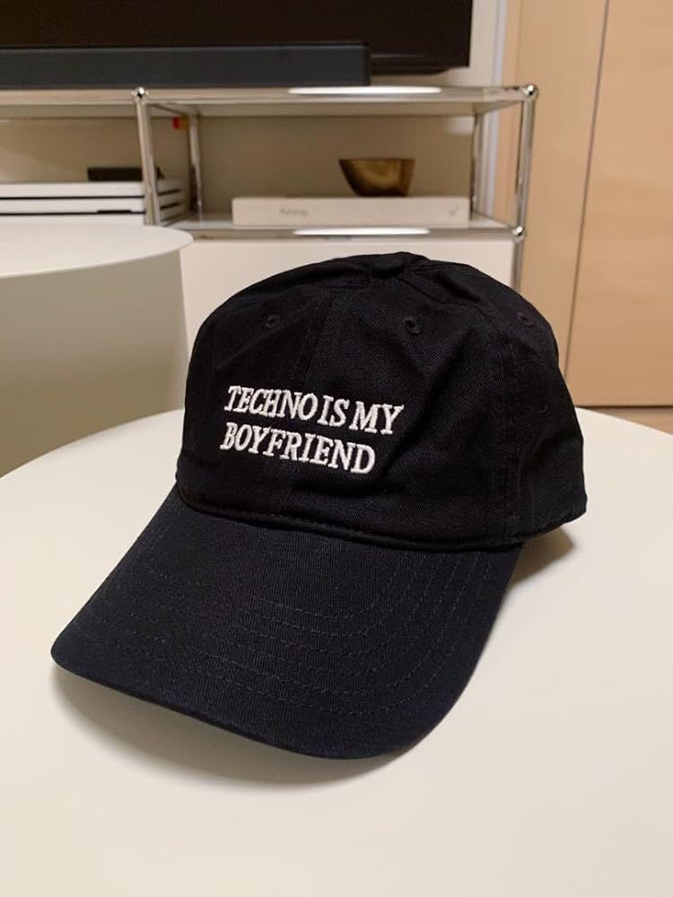 Amazon.co.jp: IDEA Techno Is My Boyfriend Cap Hat One Size Fits