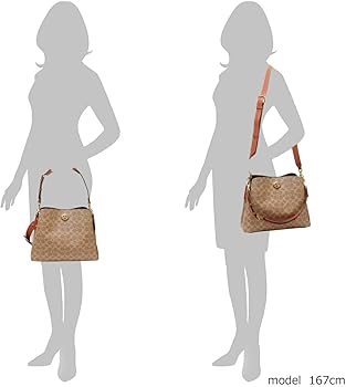 Amazon | [コーチ] ショルダーバッグ シグネチャー ウィロウ ベージュ