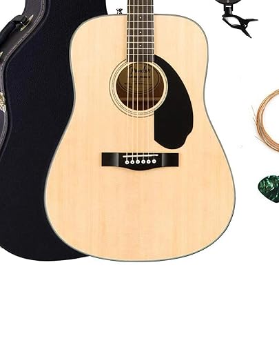 Amazon.com: Fender CD-60S Solid Top Dreadnought Acoustic Guitar