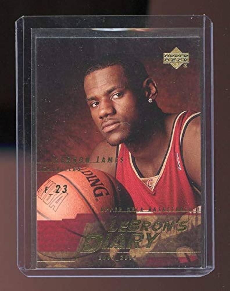 Amazon.com: 2003-04 Upper Deck Lebron's Diary Lebron James #LJ10