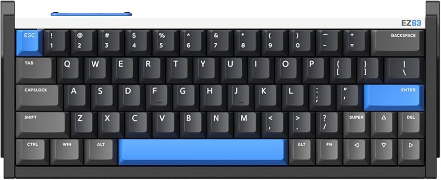 Amazon.com: IQUNIX EZ63 Gaming Keyboard, 60% RGB Mechanical