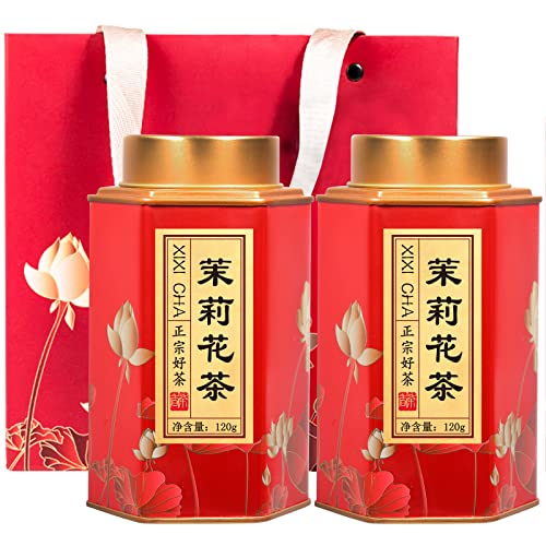 張一元 茉莉花茶 ジャスミンティー 中国茶 2缶セット 張一元 茉莉花茶