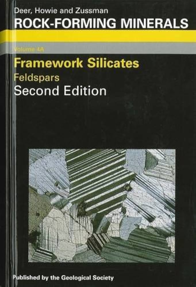 Buy Rock Forming Minerals: Framework Silicates: Feldspars Vol 4A