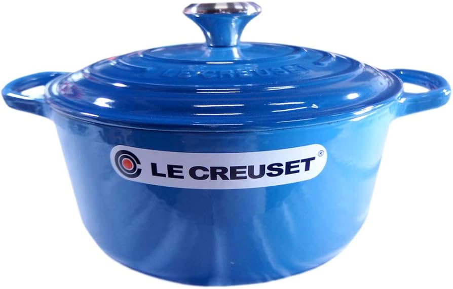 LE CREUSET 両手鍋 24cm ブルー LE CREUSET 両手鍋 24cm ブルー - メルカリ
