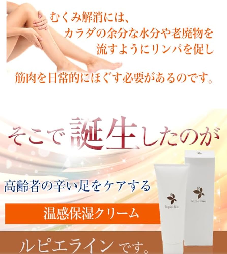 Amazon | ルピエライン 浮腫み 温感保湿クリーム 80g | ノーブランド品