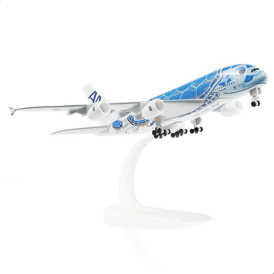 Amazon.co.jp: QIYUMOKE A380 1/300 ANAカラー ブルータートルスタイル