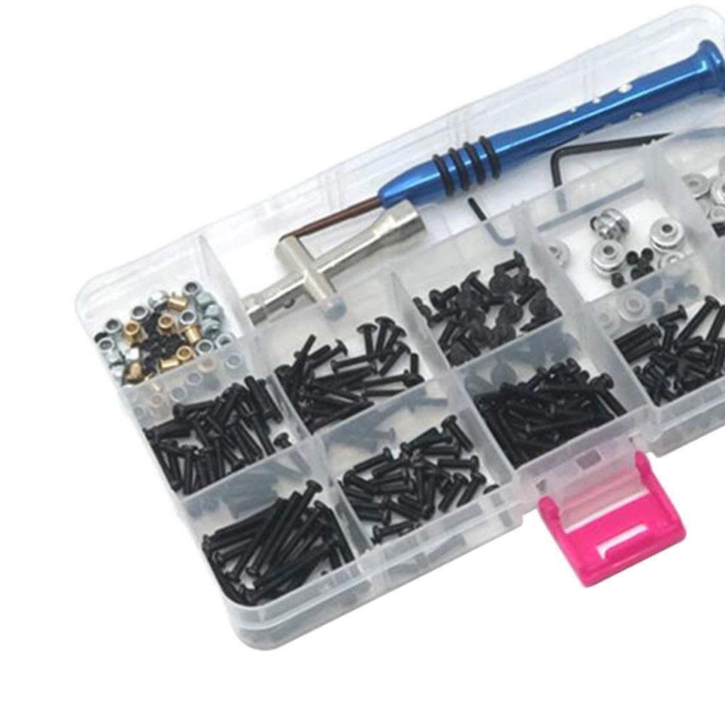 Amazon | LOL-FUN 【370点セット】RCカー用ネジ RCネジキット修理