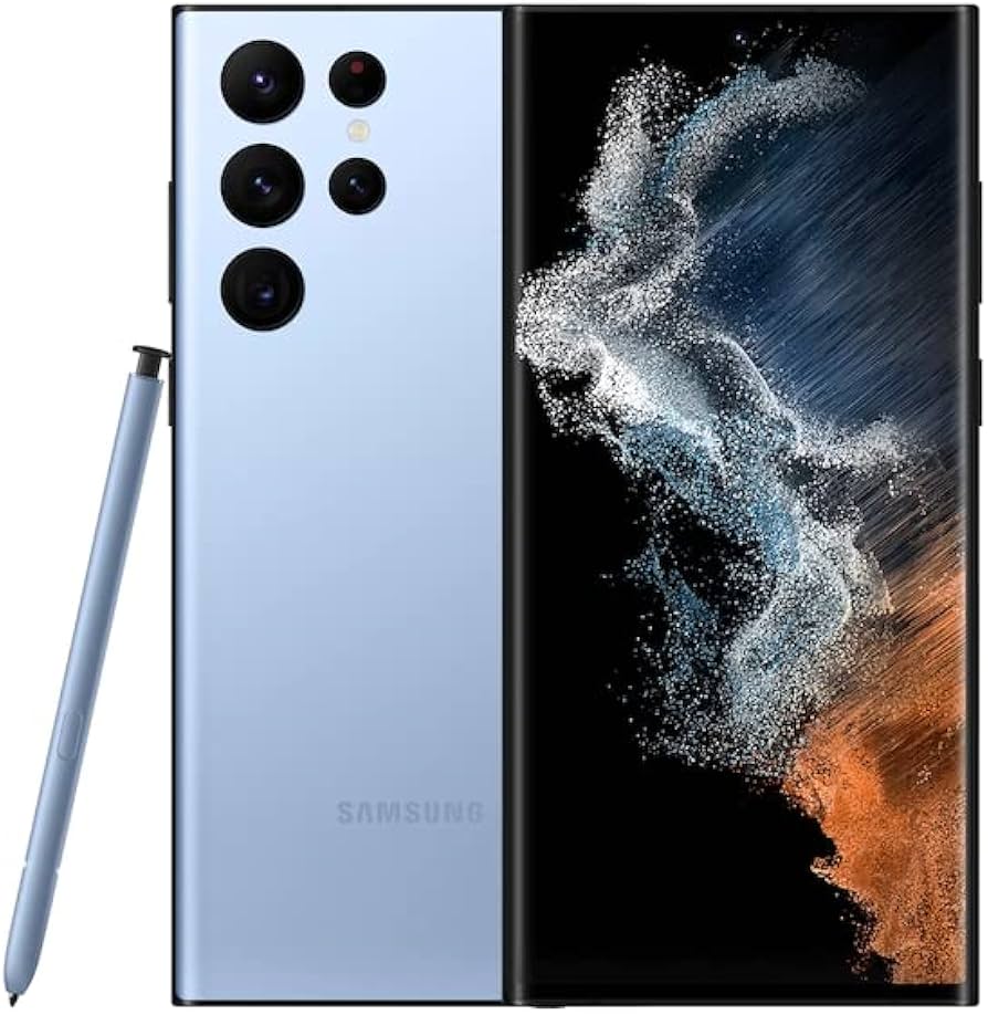 Amazon.com: Samsung Galaxy S22 Ultra 5G, US Version, 128GB, Sky