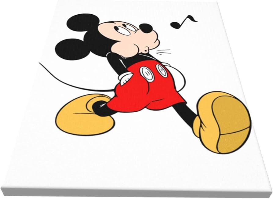 Amazon.co.jp: ミッキーマウス アニメ アートパネル アートフレーム