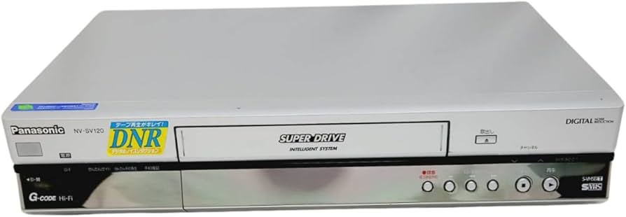 Amazon | パナソニック ビデオデッキ NV-SV120-S | VHSビデオデッキ 通販