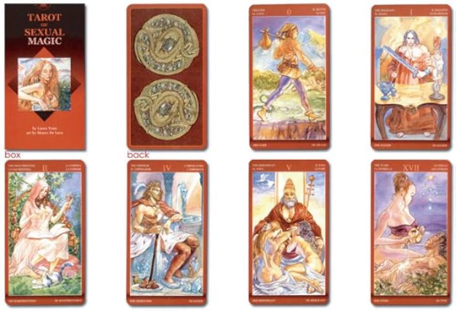 Amazon.co.jp: 【明るい色彩のセクシー系タロットカード】タロット