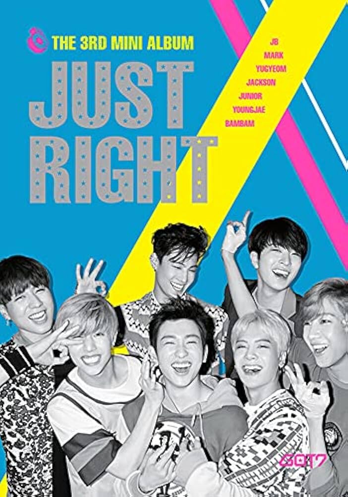 GOT7, GOT 7 - GOT7 [ JUST RIGHT ] 3rd Mini Album 1ea CD+84p Photo