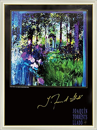 Amazon.co.jp: トレンツ・リャドの絵画 額入りポスター 「リビエラ公園