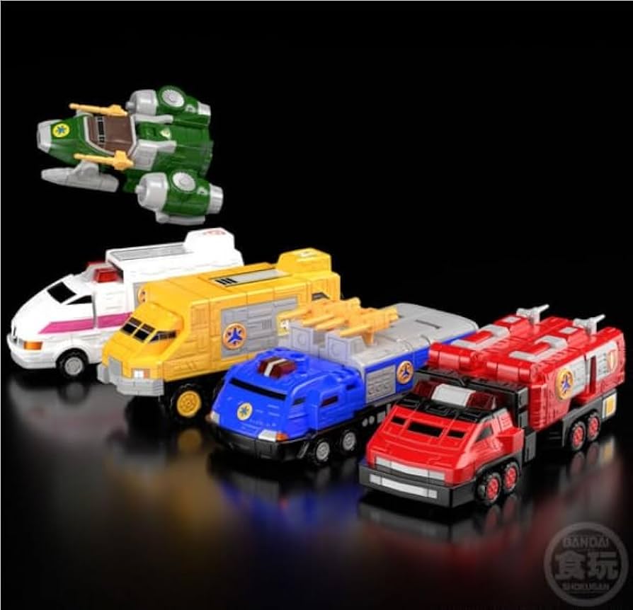 Amazon.co.jp: 救急戦隊ゴーゴーファイブ スーパーミニプラ 緊急合体