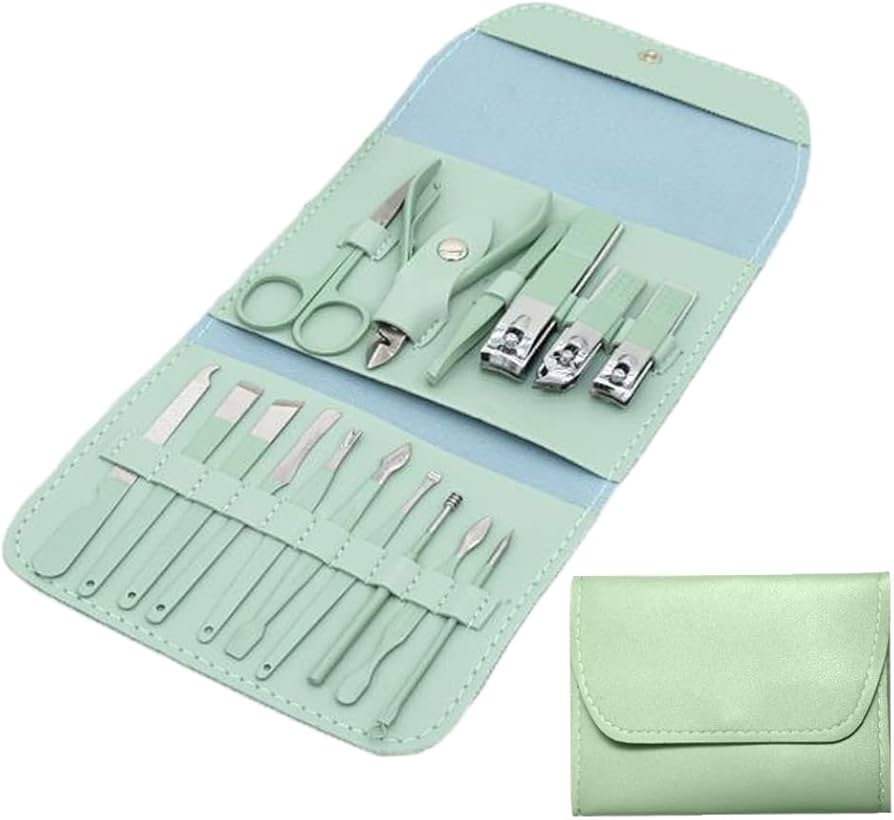 Amazon.co.jp: 爪切り セット ネイルケアセット マニキュアセット 16