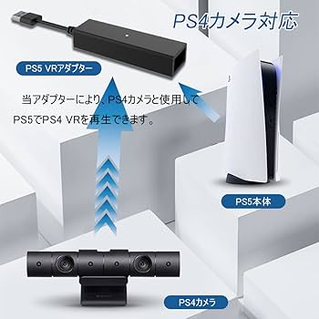 Amazon.co.jp: PS5 VRアダプター PlayStation 5用VRアダプタ