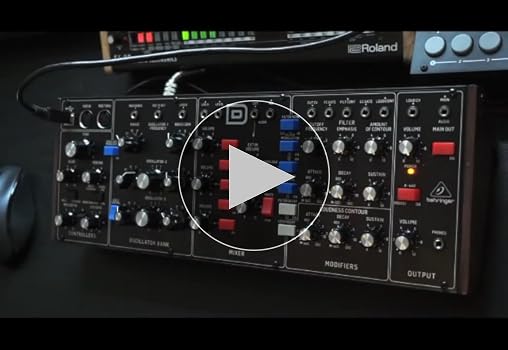 Amazon | ベリンガー アナログ シンセサイザー MODEL D | サウンド