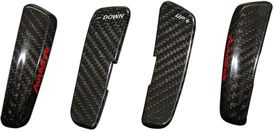 Amazon.co.jp: AUTOEXE オートエクゼ カーボンパドルシフトレバー