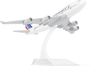 Amazon | QIYUMOKE 1/400 エールフランス航空 ボーイング747 飛行機