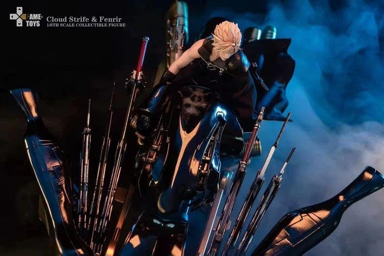 Amazon.co.jp: gametoys GT-006C クラウドフェンリル FF7 AC 豪華版