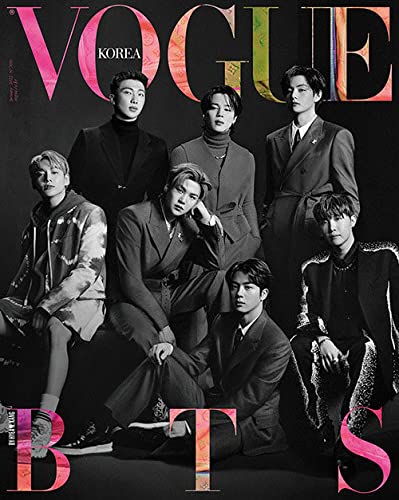 Amazon.com: [MAGAZINE] VOGUE KOREA MAGAZINE JAN 2022 BTS [A+B+C
