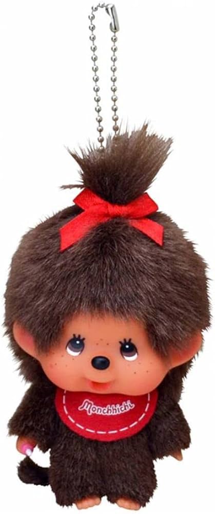 Amazon.co.jp: セキグチ 顔でかモンチッチ SS 女の子 キーチェーン