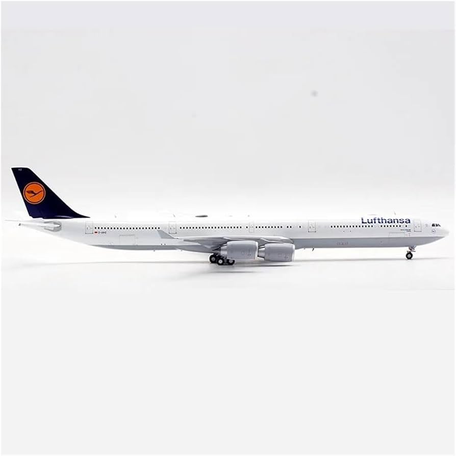 Amazon | 飛行機 模型 完成品 1 200 ルフトハンザ A340-600 D-AIHZ