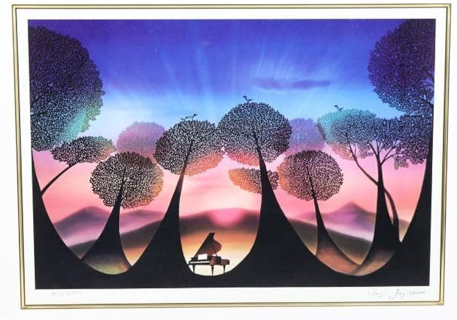 藤城清治 『夜明けの輝き』