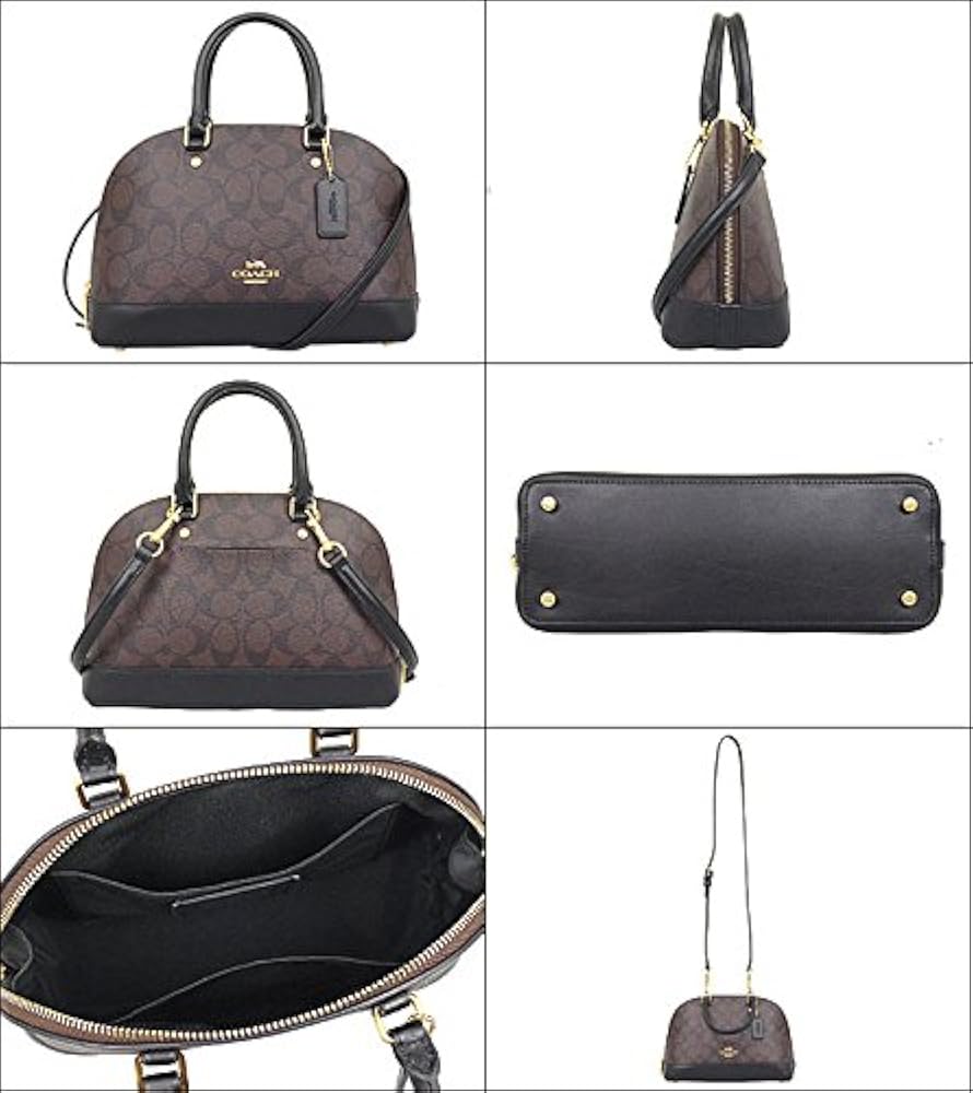 Amazon | [コーチ] バッグ (ハンドバッグ) F27583 ブラウン×ブラック