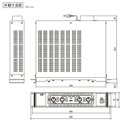 Amazon.co.jp: JVC ケンウッド ビクター PS-A1504D デジタルパワー