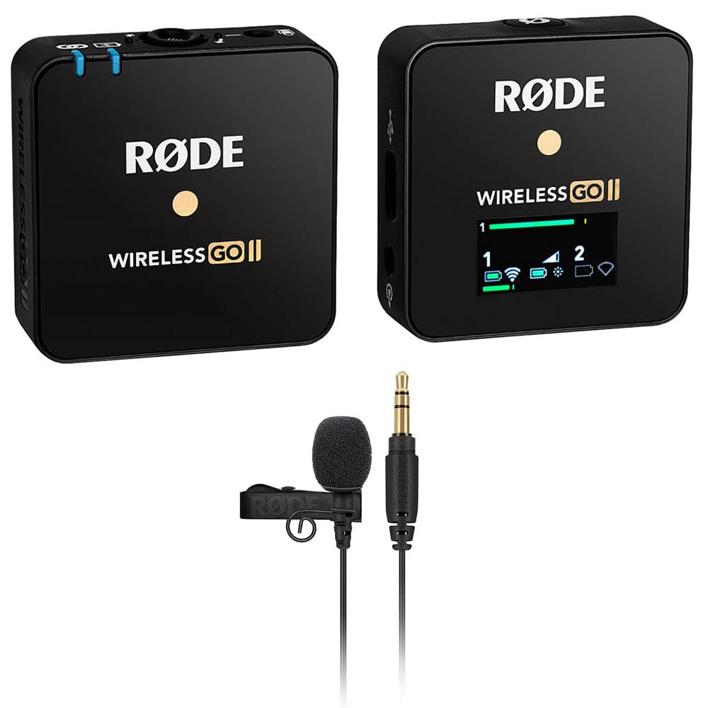Amazon.com: Rode Wireless GO II Single Compact Digital Microphone