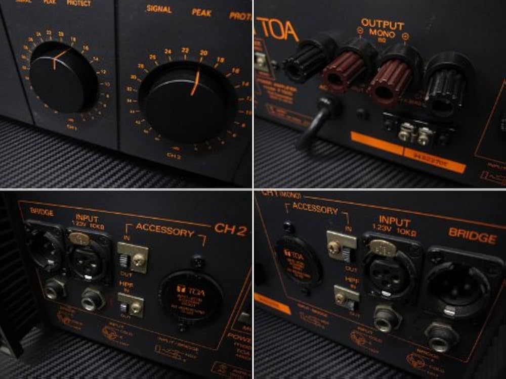 Amazon.co.jp: TOA 業務用パワーアンプ P150D: 家電＆カメラ