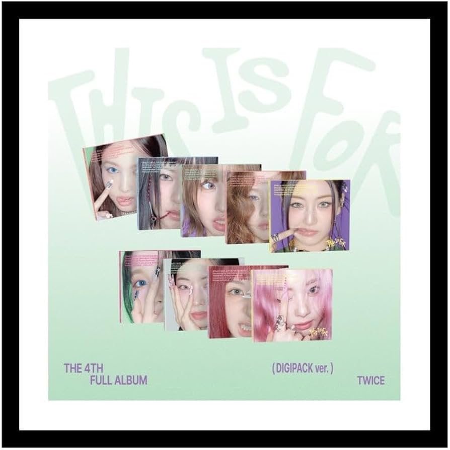 Amazon.com: TWICE THIS IS FOR [Digipack ver.] 4th Album+Pre-Order