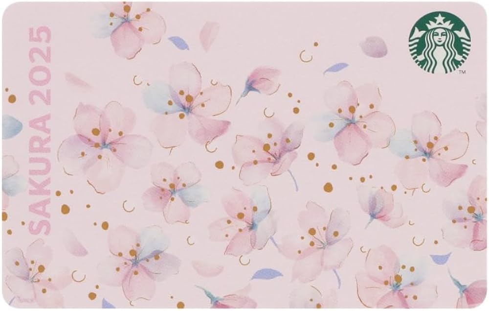 Amazon | Starbucks スタバ スターバックス カード SAKURA 2025