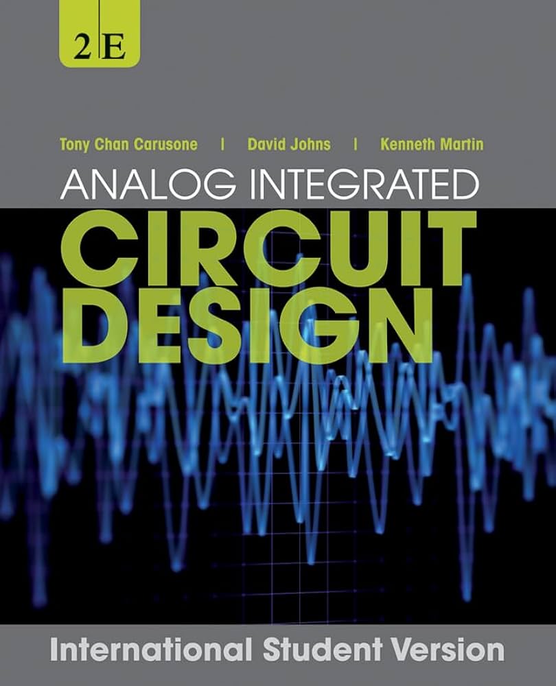 Amazon | Analog Integrated Circuit Design, International Student
